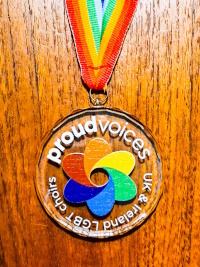 Proud Voices Lifetime Achievement Medallion